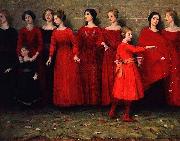 Thomas Cooper Gotch They Come oil painting